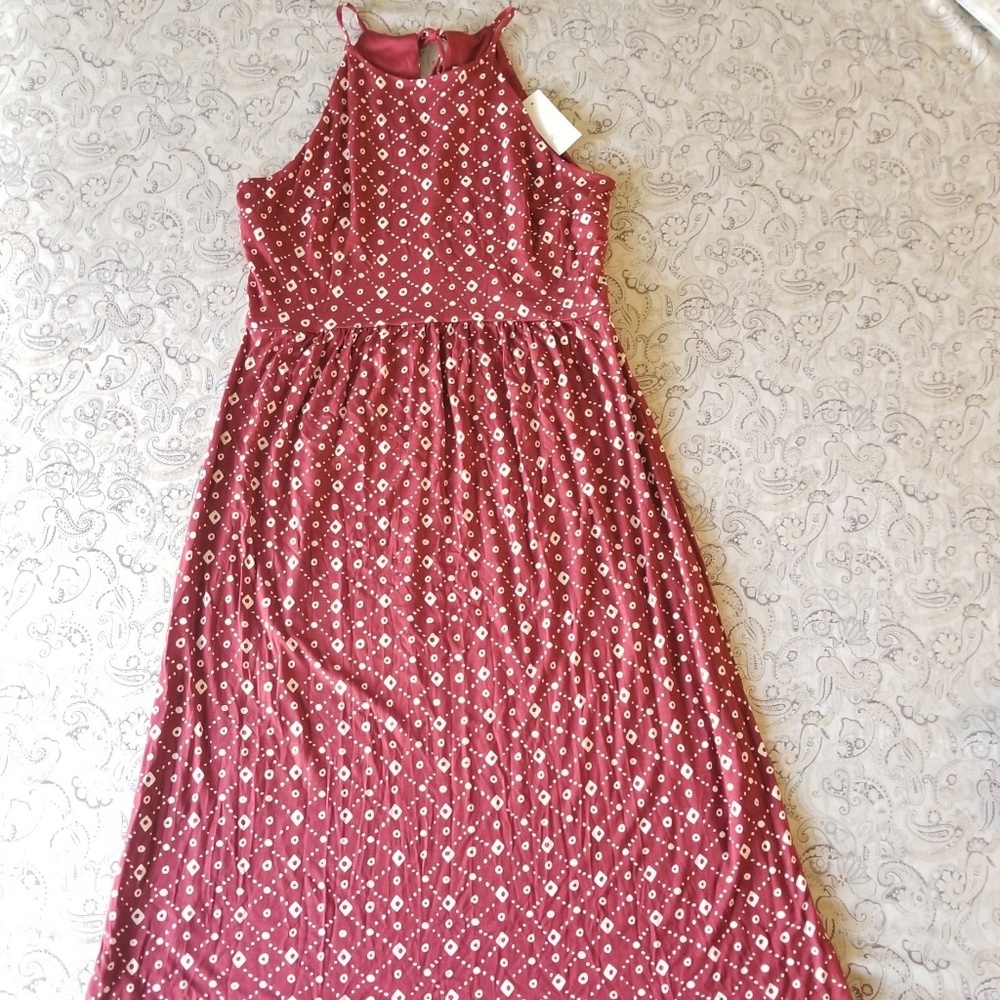 NWT Loft Pretty Maxi Dress